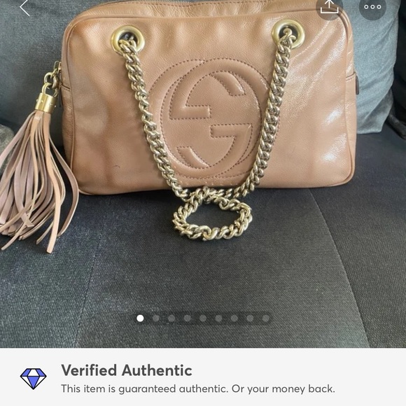 ❌SOLD ❌Authentic Gucci Soho Shoulder Bag - Picture 2 of 13